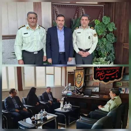 دیدار با فرمانده انتظامی استان فارس